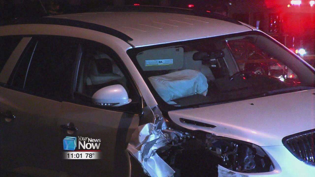 Child in hospital after car hits utility pole1.jpg